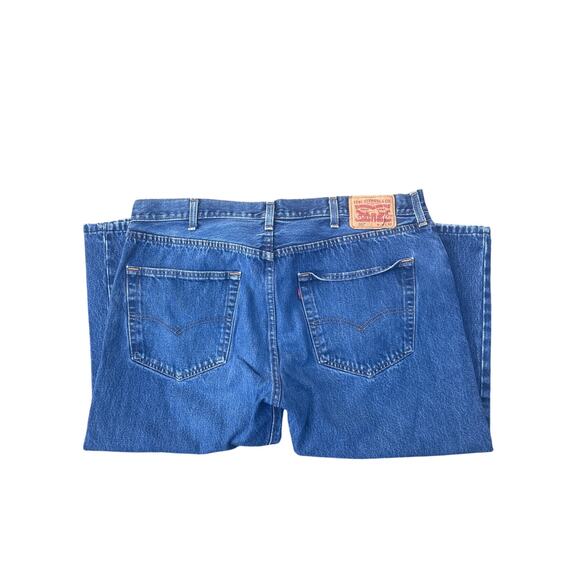 Men’s W40 Levi’s Denim Cutoff Jorts 21” Inseam Water<Less Blue Shorts - Picture 1 of 6